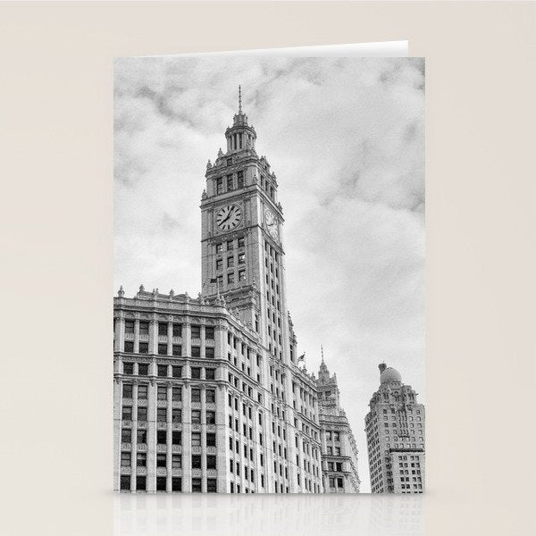 Chicago Iconic Wrigley Building Stationery Card Gallery Image 2