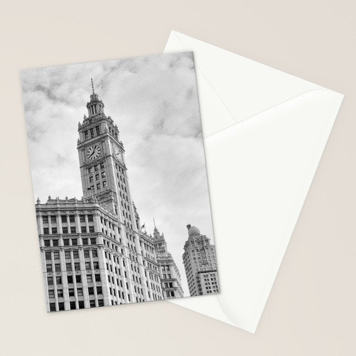 Chicago Iconic Wrigley Building Stationery Card Gallery Image 2