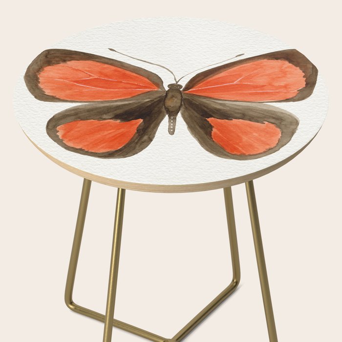 Butterfly - Euselasia erythraea Side Table Gallery Image 2