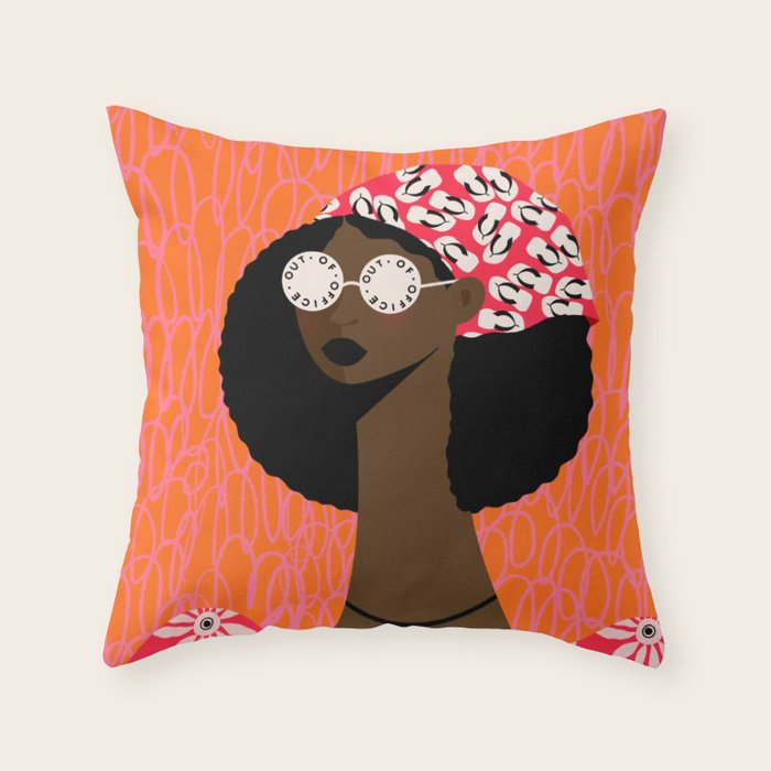 Out Of Office Throw Pillow Gallery Image 6