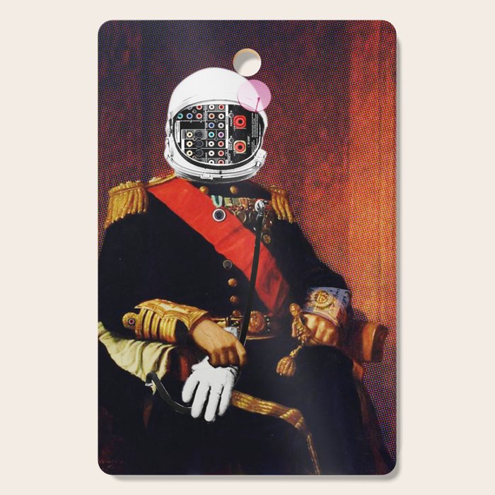 Space General Plug Man Cutting Board Gallery Image 1