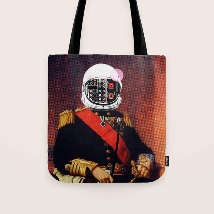 Space General Plug Man Tote Bag Gallery Image 1