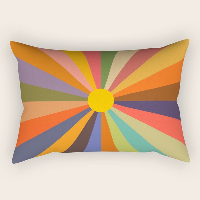 Sun - Soleil Rectangular Pillow Gallery Image 1
