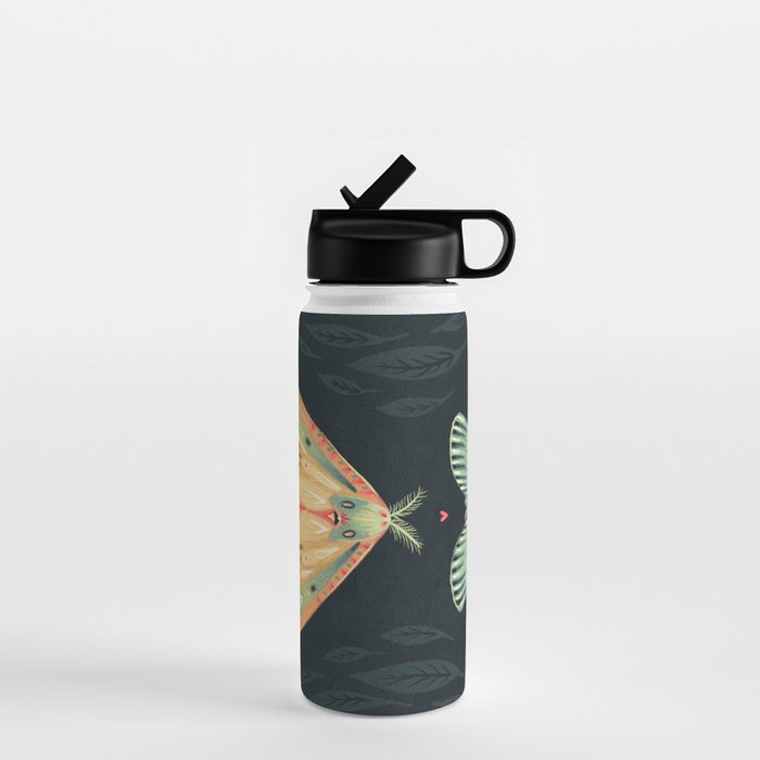 Moth Wings I Water Bottle Gallery Image 1