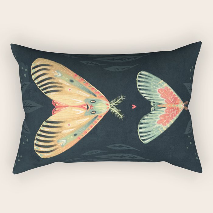 Moth Wings I Rectangular Pillow Gallery Image 2
