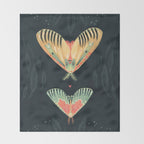 Moth Wings I Throw Blanket Gallery Image 2