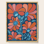 Flower Power IV Serving Tray Gallery Image 1