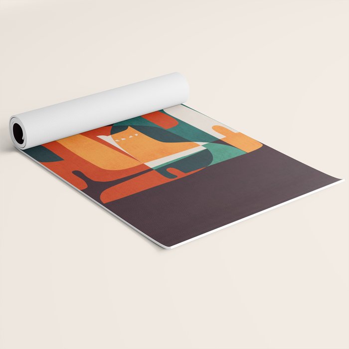 Cat Family Yoga Mat Gallery Image 2