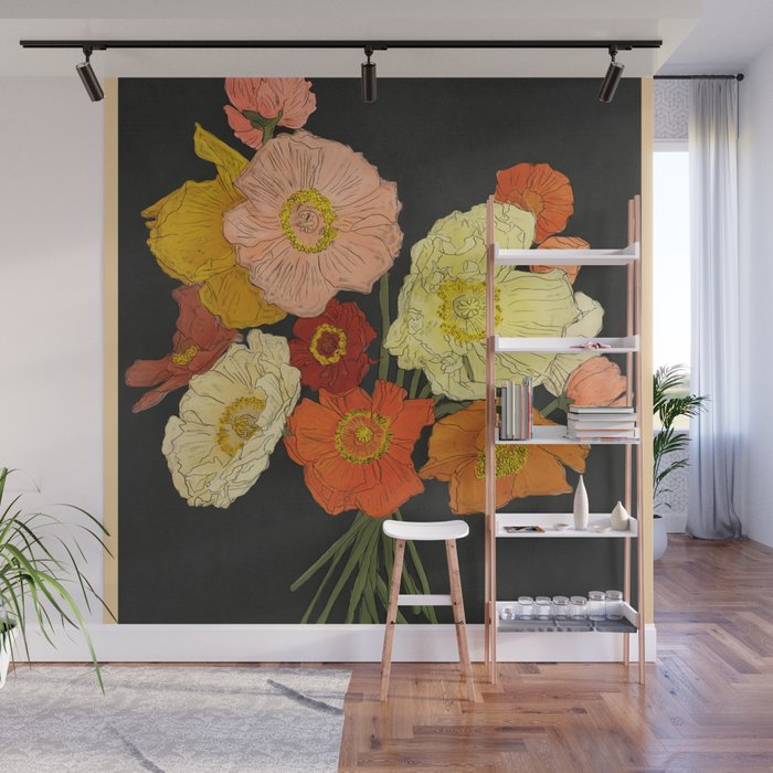 Bountiful Bouquet 1 Wall Mural Gallery Image 1