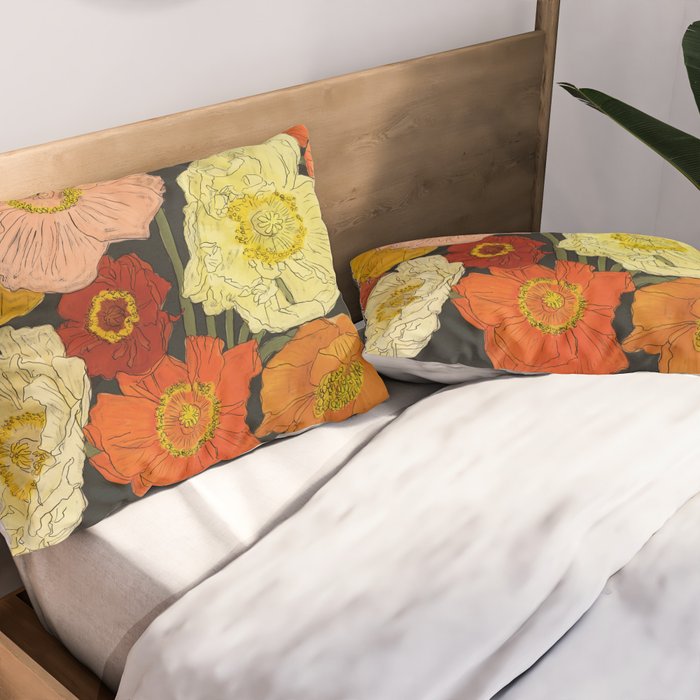 Bountiful Bouquet 1 Pillow Sham Gallery Image 2