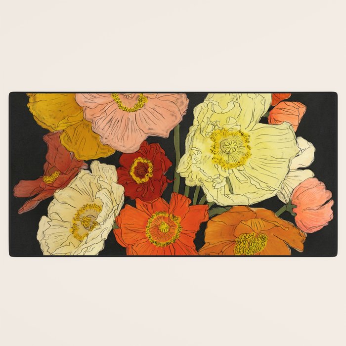 Bountiful Bouquet 1 Desk Mat Gallery Image 3