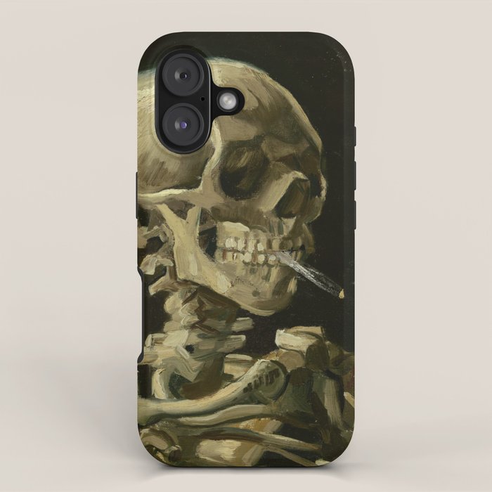 Vincent van Gogh - Skull of a Skeleton with Burning Cigarette iPhone Case Gallery Image 1