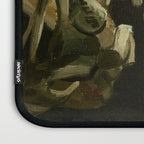 Vincent van Gogh - Skull of a Skeleton with Burning Cigarette Laptop Sleeve Gallery Image 3