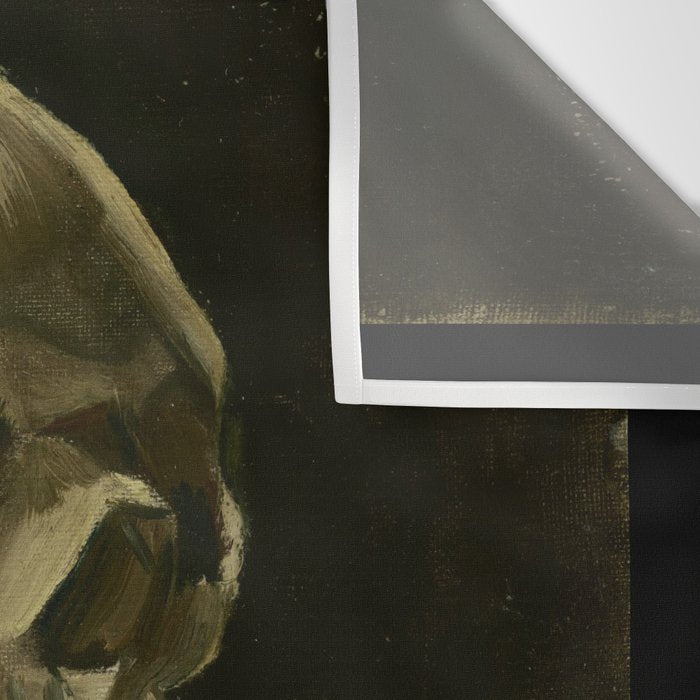 Vincent van Gogh - Skull of a Skeleton with Burning Cigarette Wall Tapestry Gallery Image 3