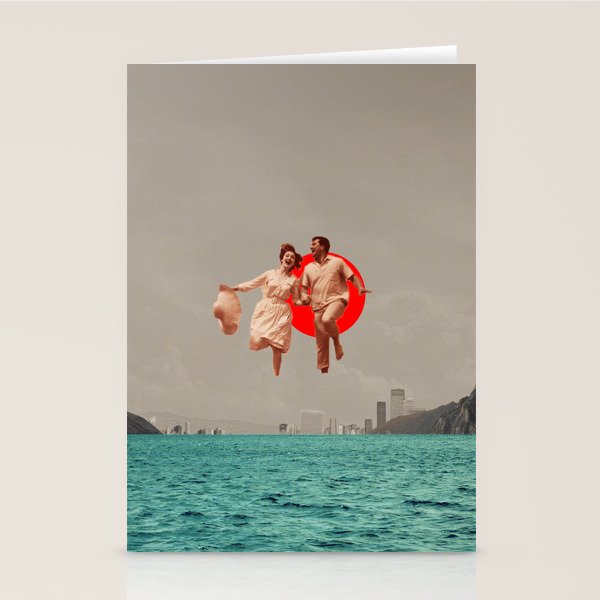 Don't Look Back Stationery Card Gallery Image 1
