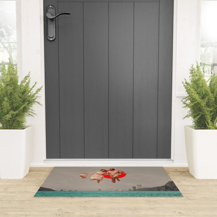 Don't Look Back Welcome Mat Gallery Image 3