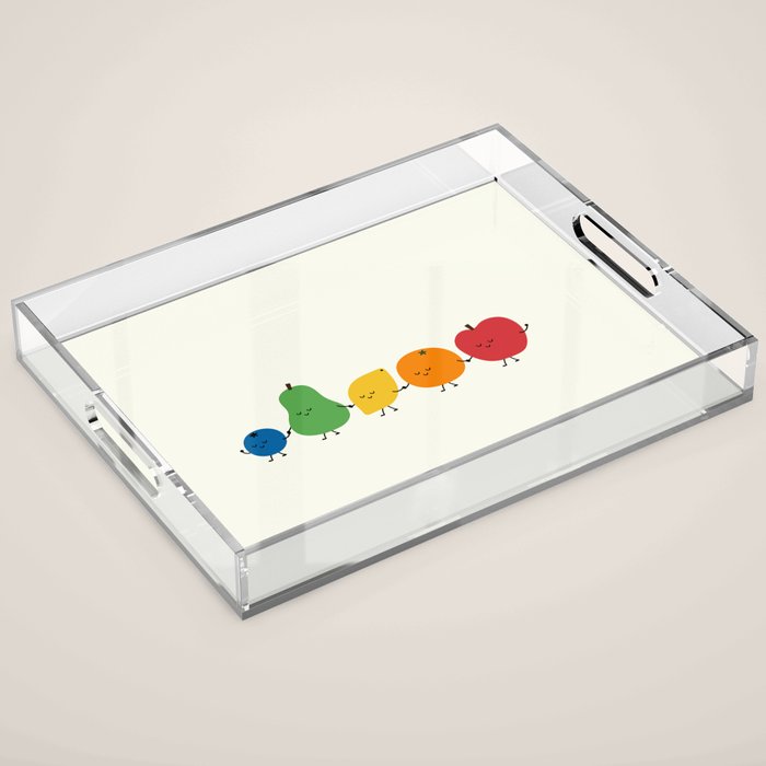 Fruit Parade Acrylic Tray Gallery Image 1