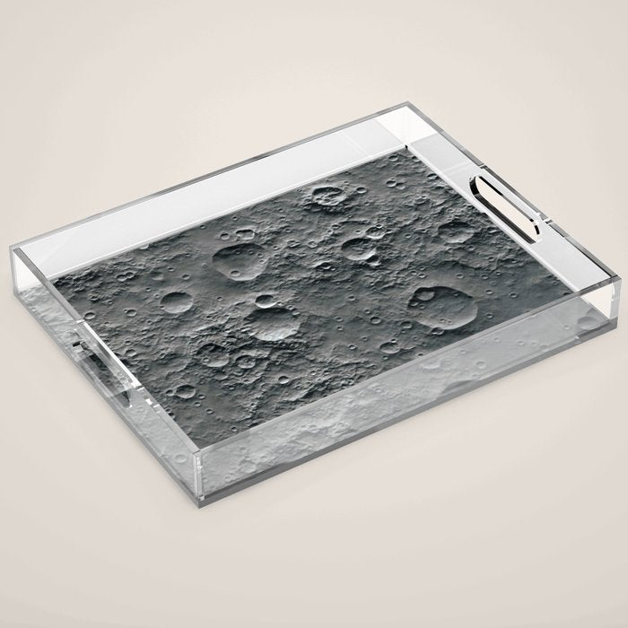 Moon Surface Acrylic Tray Gallery Image 1