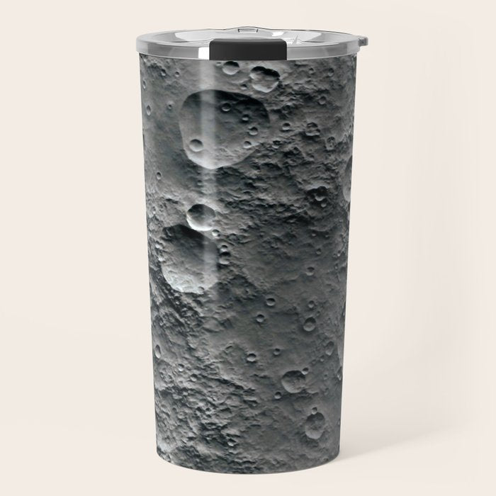 Moon Surface Travel Mug Gallery Image 1