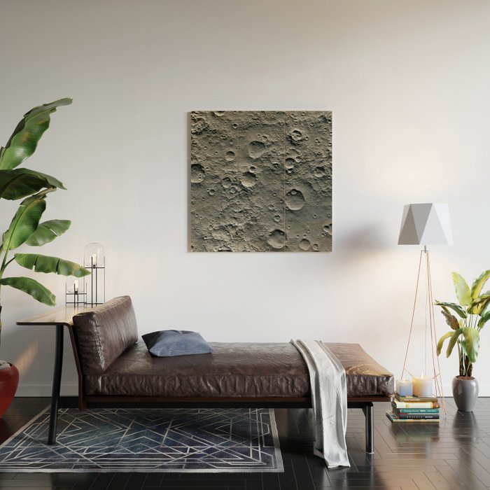 Moon Surface Wood Wall Art Gallery Image 2