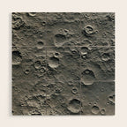 Moon Surface Wood Wall Art Gallery Image 1