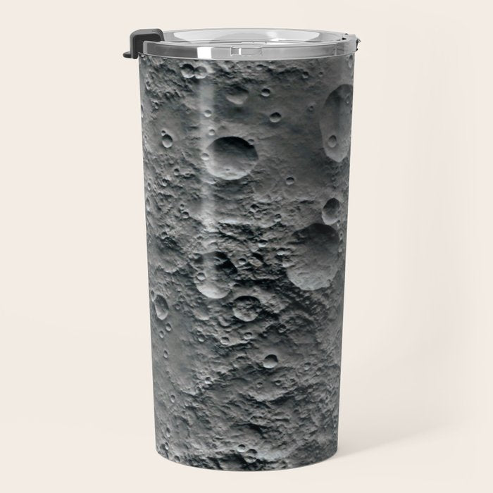 Moon Surface Travel Mug Gallery Image 3