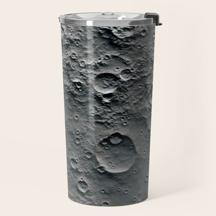 Moon Surface Travel Mug Gallery Image 2