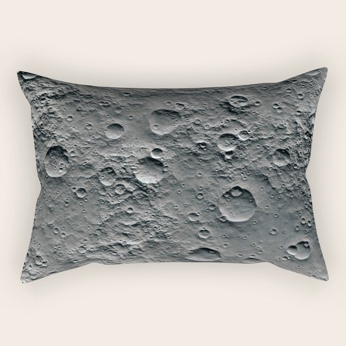 Moon Surface Rectangular Pillow Gallery Image 2