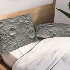 Moon Surface Pillow Sham Gallery Image 2