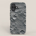 Moon Surface iPhone Case Gallery Image 1
