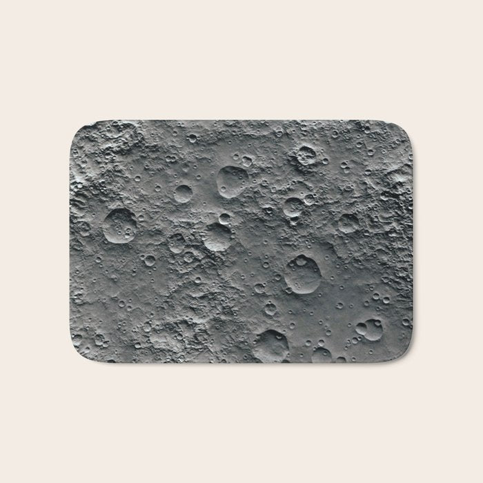 Moon Surface Bath Mat Gallery Image 1