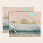 Spring Forest Lake Placemat Gallery Image 1