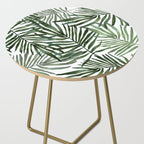 Watercolor simple leaves Side Table Gallery Image 2