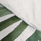 Watercolor simple leaves Comforter Gallery Image 4
