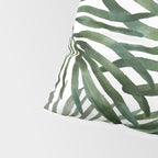Watercolor simple leaves Pillow Sham Gallery Image 4
