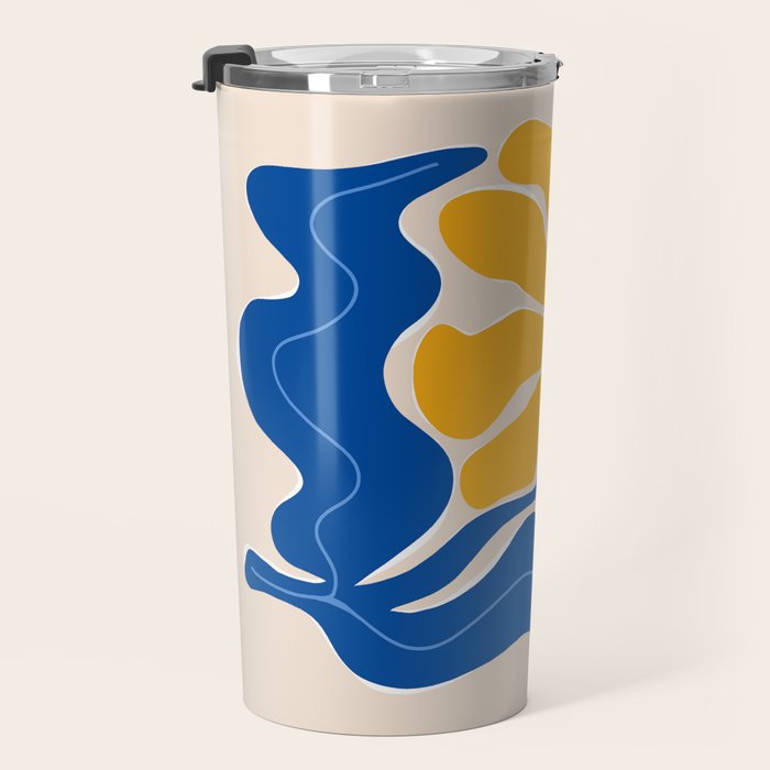 Bold sunflower 3 Travel Mug Gallery Image 3