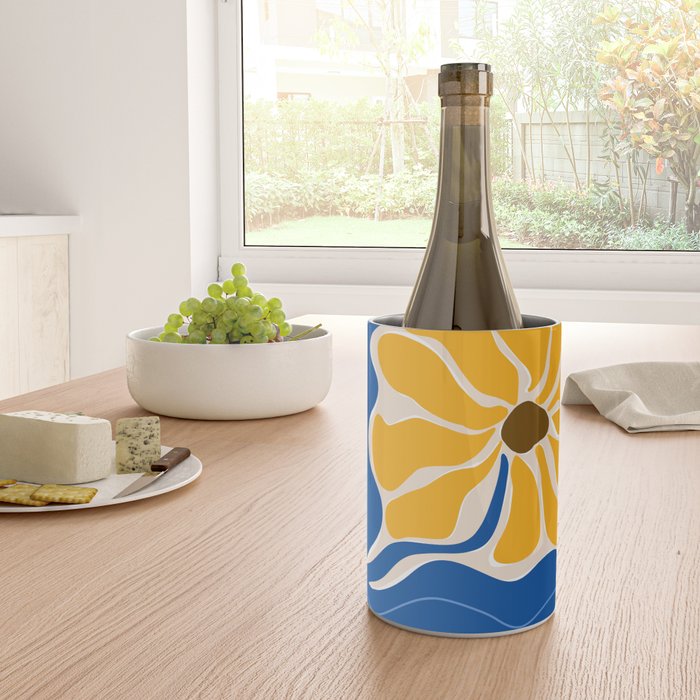 Bold sunflower 3 Wine Chiller Gallery Image 4