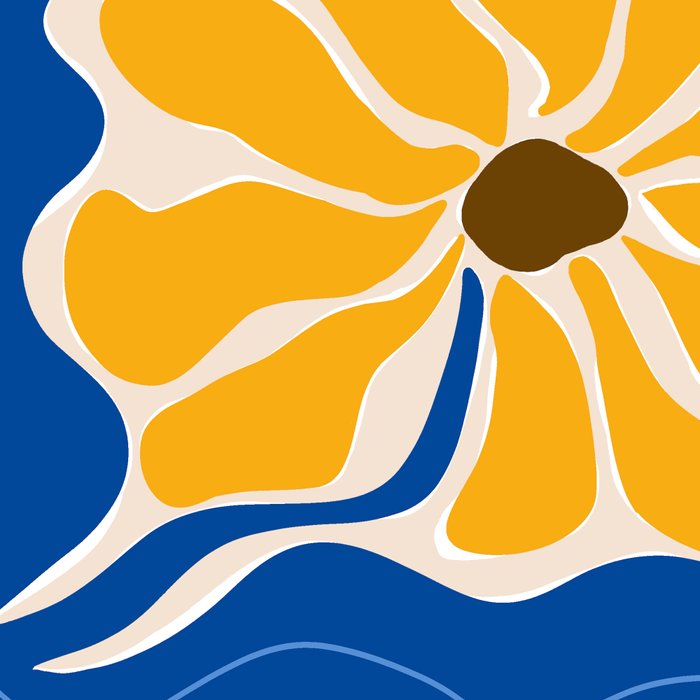 Bold sunflower 3 Coffee Mug Gallery Image 2