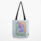 Orcas of Earth | Ocean Conservation Art Tote Bag Gallery Image 2