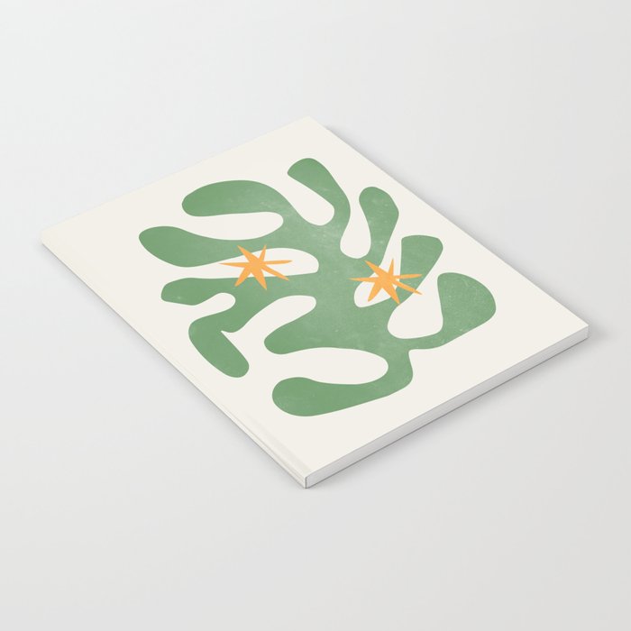 Fern Green Leaf: Matisse Series 01 | Mid-Century Edition Notebook Gallery Image 1