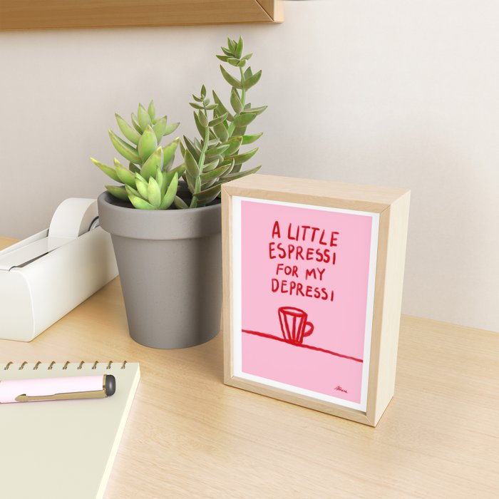 A Little Espressi  Mini Art Print Gallery Image 2