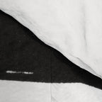 Gestural Abstract Black and White Brush Strokes Comforter Gallery Image 4