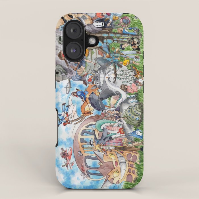 Miyazaki Tribute iPhone Case