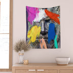 Composition 743 Wall Tapestry Gallery Image 2