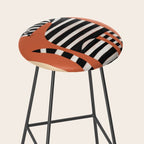 The Striped Cat II Stool Gallery Image 2