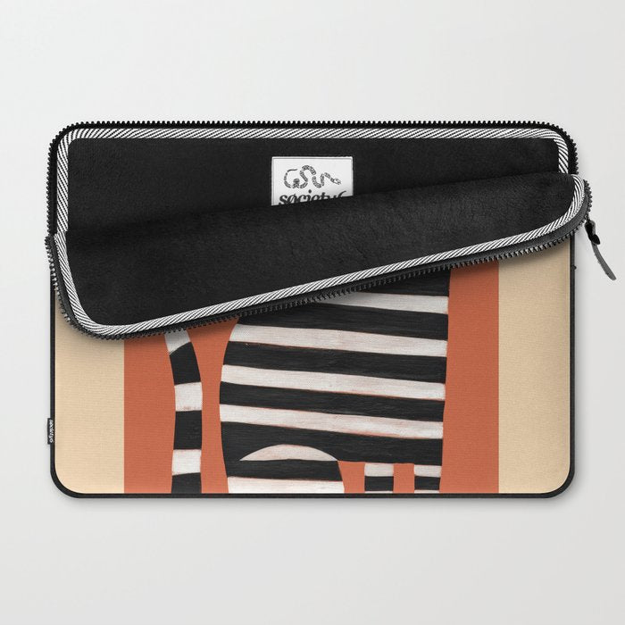 The Striped Cat II Laptop Sleeve Gallery Image 2