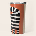 The Striped Cat II Travel Mug Gallery Image 2