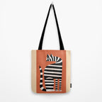 The Striped Cat II Tote Bag Gallery Image 2