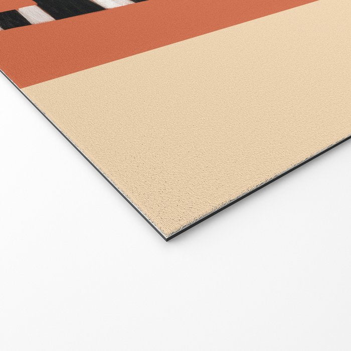 The Striped Cat II Welcome Mat Gallery Image 2