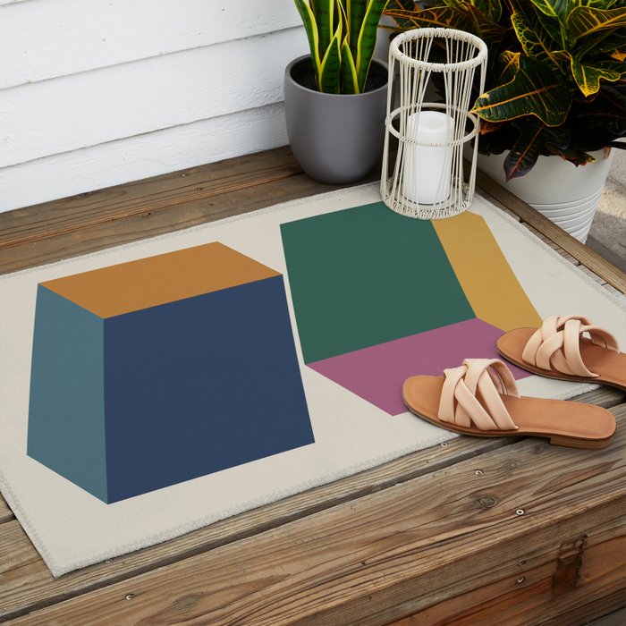Modernist Objects VII Outdoor Rug Gallery Image 2